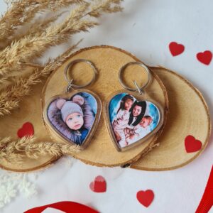 Brelok ze zdjęciem Serce