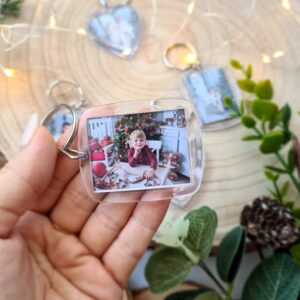 Brelok ze zdjęciem Prostokąt