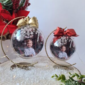 Personalizowana bombka ze zdjęciem