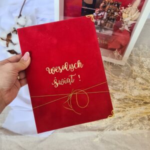 Album Trio welurowy Wesołych Świąt