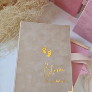 Personalizowany Album Luna 36/100/200/300 Kieszeniowy Dowolny napis zdjęcia wkładane