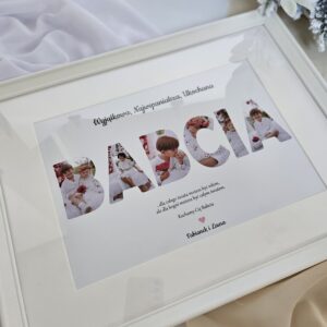 Personalizowany Plakat Dzień Babci