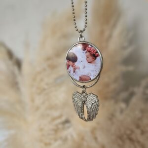 Zawieszka do auta ze zdjęciem Skrzydła