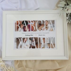 Personalizowany Plakat Dzień Babci i Dziadka