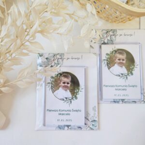 Podziękowanie dla Gości Komunia Święta Magnes ze zdjęciem wz 01