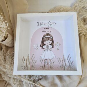 Skarbonka Komunia Pamiątka dla dziewczynki 02