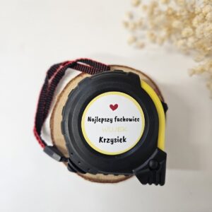 Personalizowana Metrówka Miarka 5m Najlepszy Fachowiec wujek