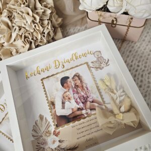 Ramka 3D Dzień babci i dziadka Podziękowanie